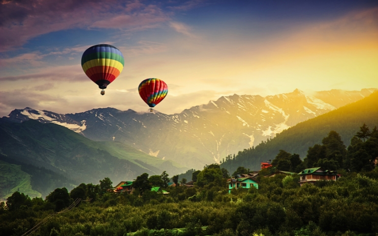 Private car pickup Kullu Manali package from Chandigarh